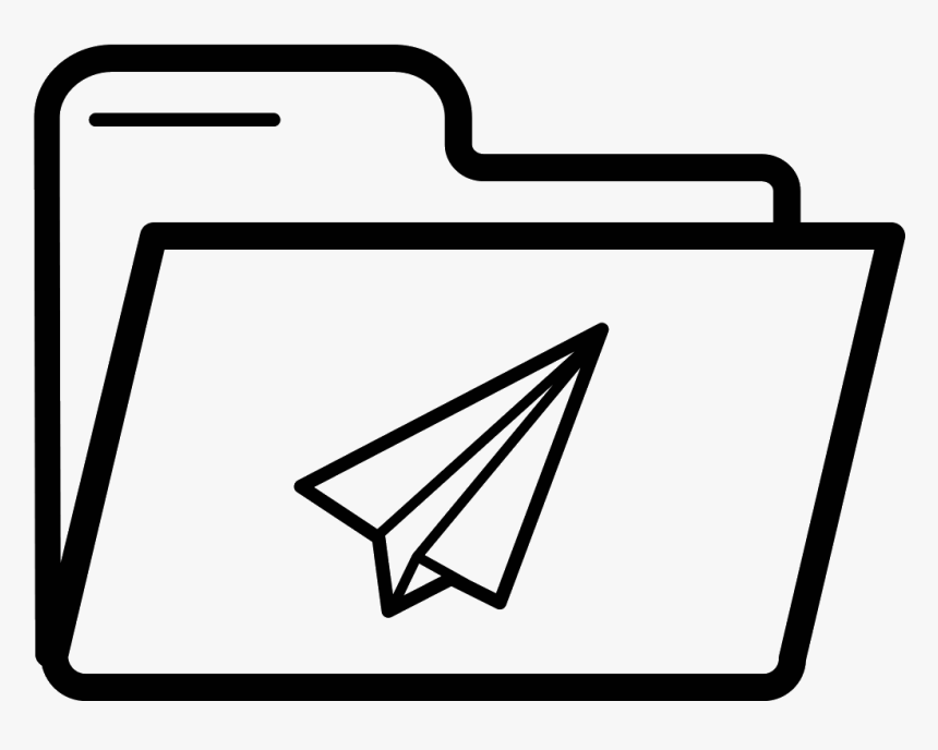 Folder Mail Icon, HD Png Download, Free Download