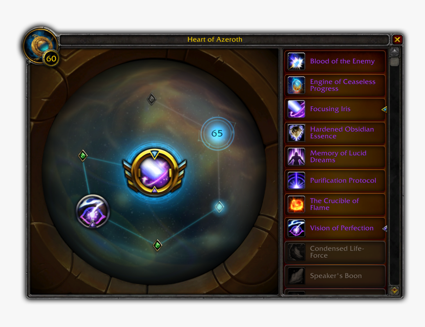 Heart Of Azeroth Essences, HD Png Download, Free Download