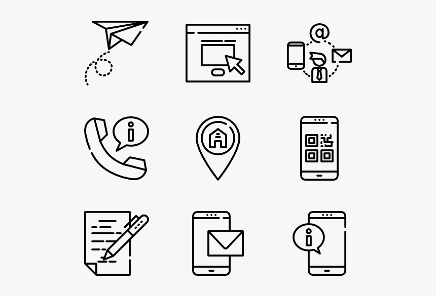 Contact Us - Contact Us Icon Doodle, HD Png Download, Free Download