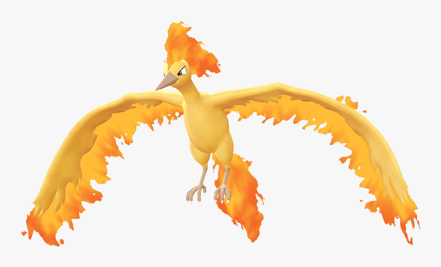 Pokémon Let"s Go Pikachu & Eevee - Moltres Pokemon Png, Transparent Png, Free Download