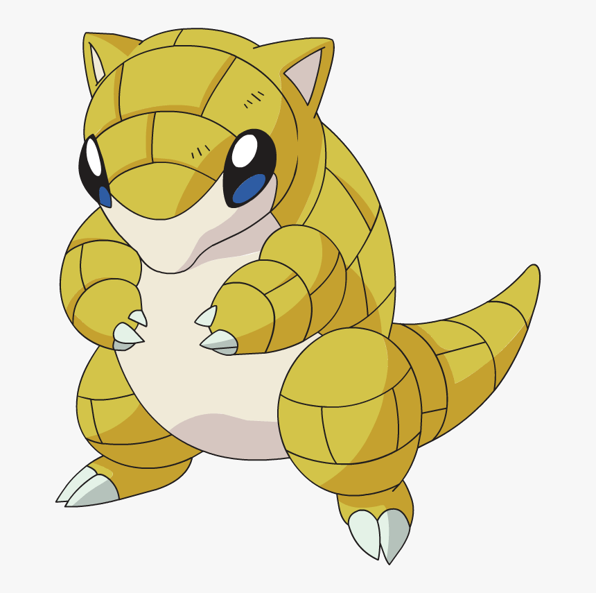 Sandshrew - Pokemon Sandshrew, HD Png Download, Free Download