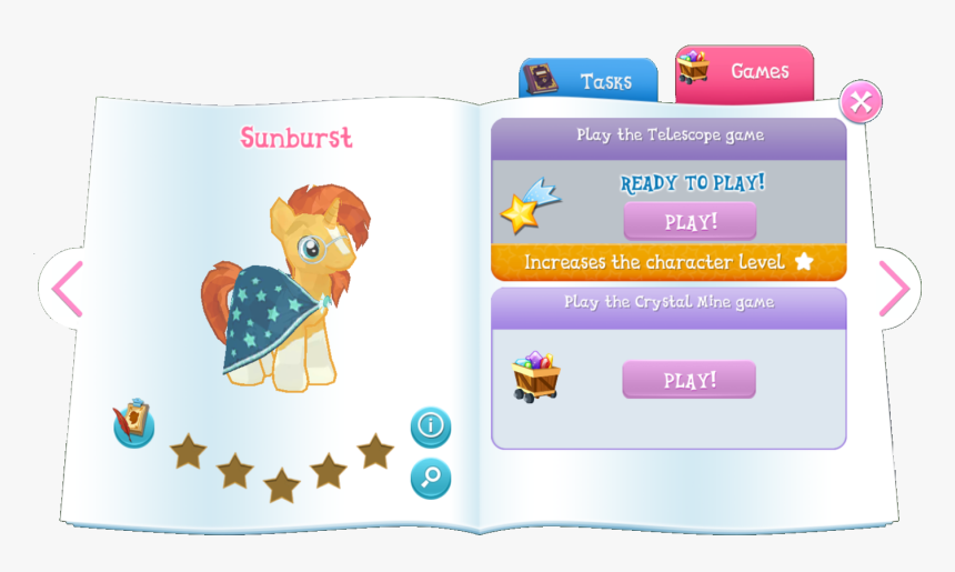 Sunburst Character Image - My Little Pony Game Flurry Heart, HD Png Download, Free Download