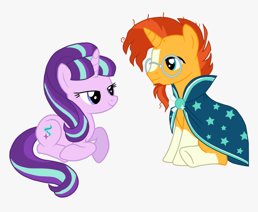 Starlight Glimmer X Sunburst - Mlp Starlight Glimmer Vector, HD Png Download, Free Download