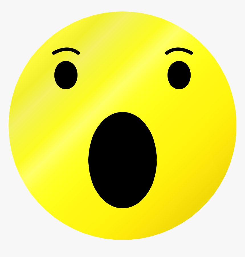 Transparent Surprised Emoji Png - Surprised Facebook Emoji, Png Download, Free Download