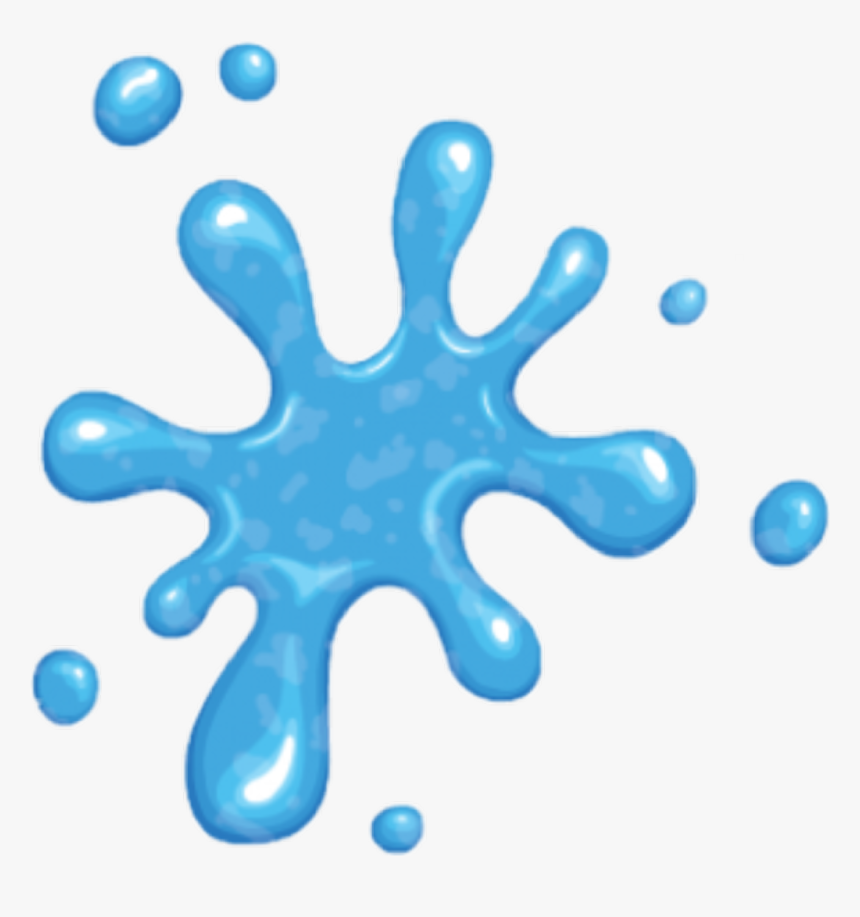 Water Drop Blue Slime Slimeart Snow Cool Art Color - Imagem De ...