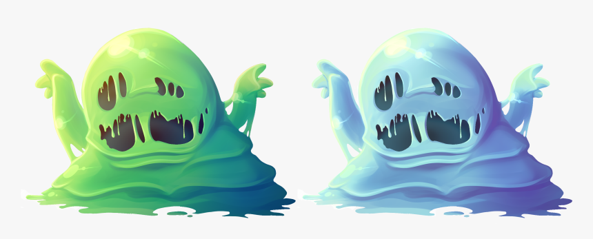 Green Slime Monster , Png Download - Slime Monster, Transparent Png, Free Download