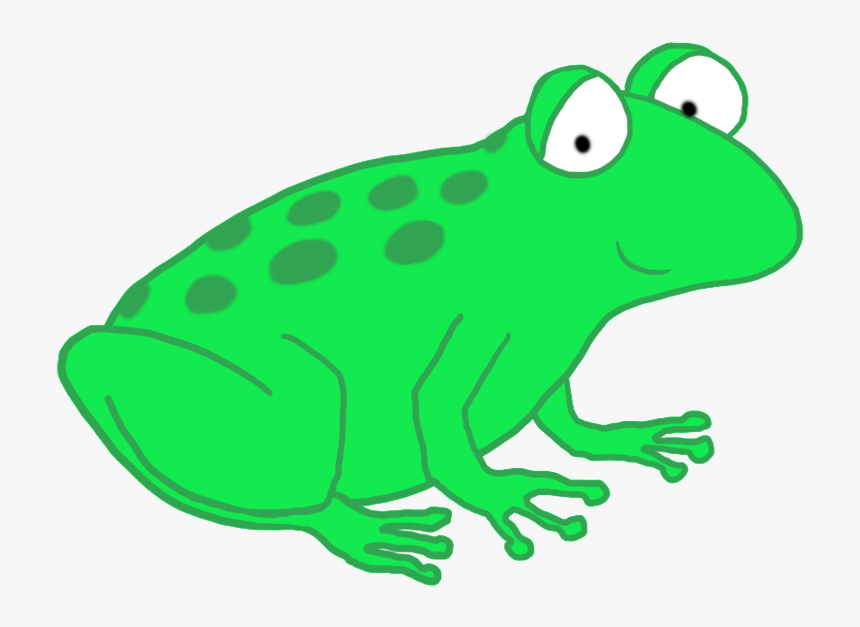 Cartoon Frog Png - Transparent Animated Frog Png, Png Download - kindpng
