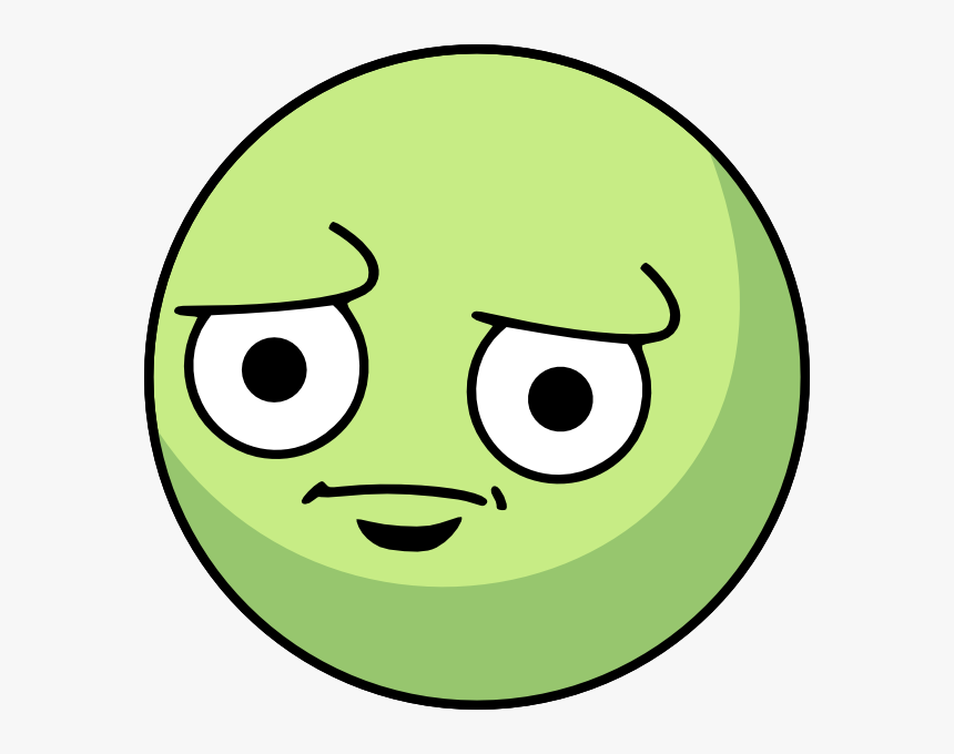 Green Sad Face Clipart , Png Download - Meme Sad Faces Png, Transparent Png, Free Download