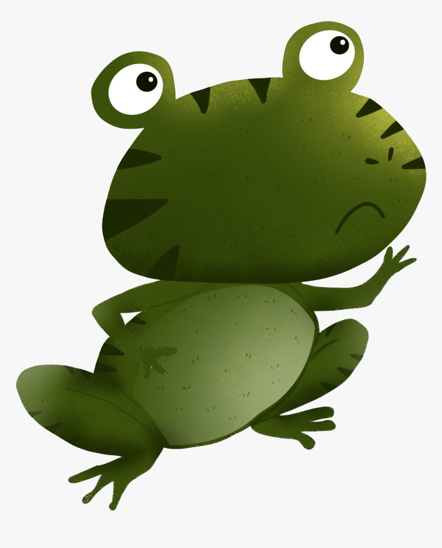 Transparent Cute Frog Prince Clipart - Drawing, HD Png Download, Free Download