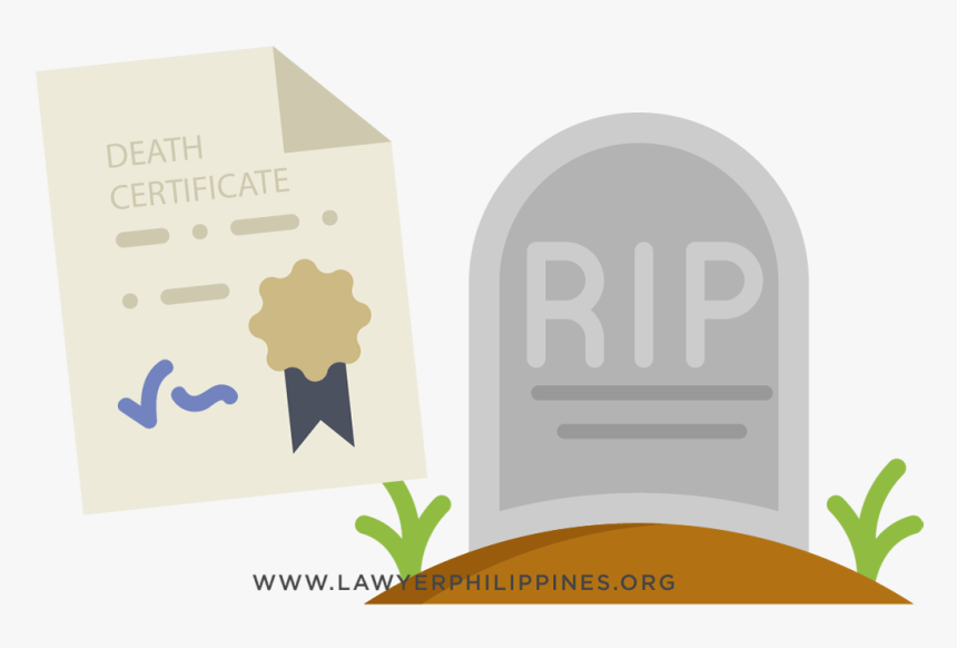 Death Certificates Are One Of The First Documents Needed - Illustration, HD Png Download, Free Download