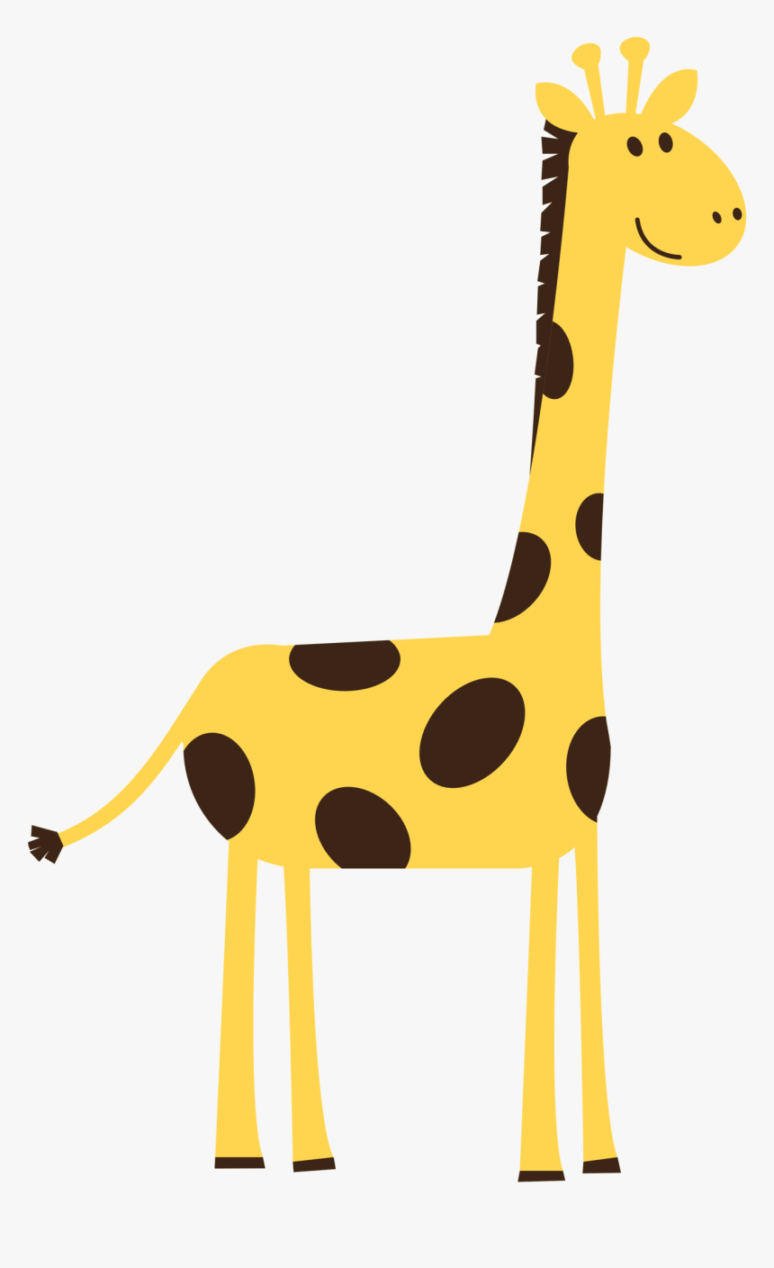 Giraffe Clip Art - Animated Picture Of A Giraffe, HD Png Download, Free Download