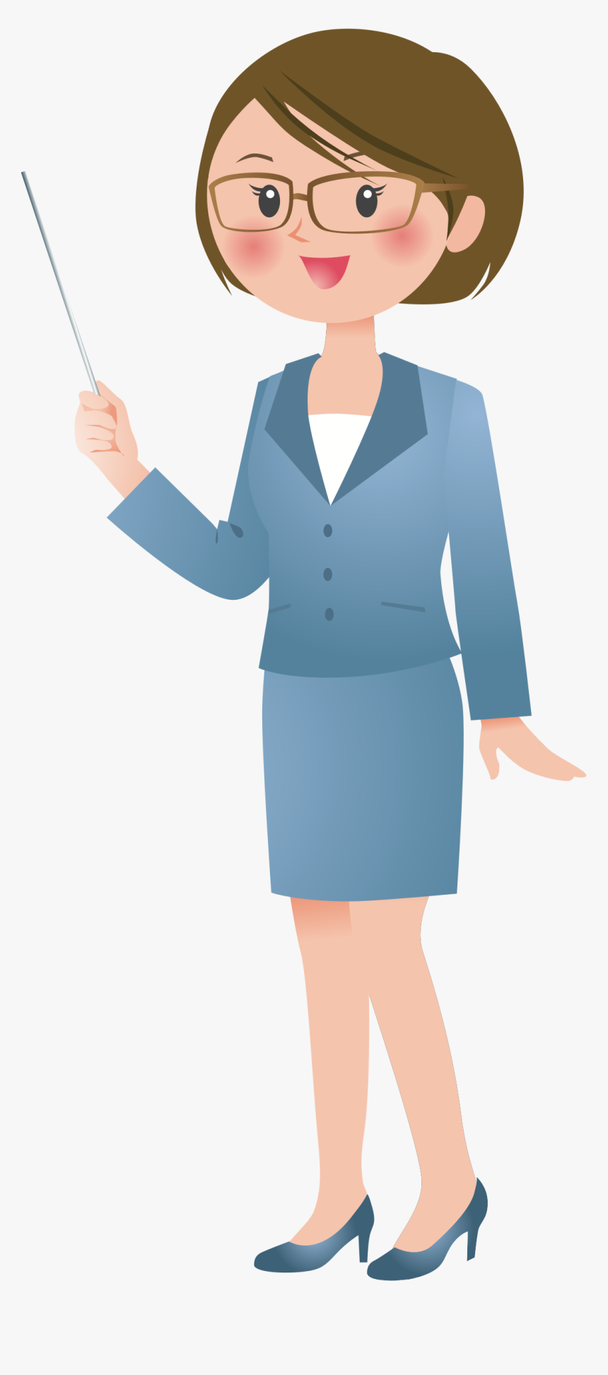 Female Teacher Clipart