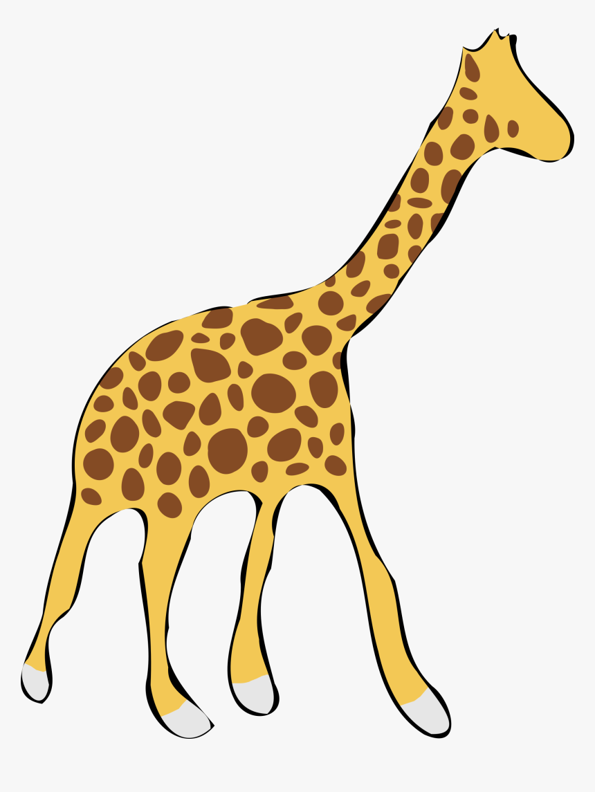 Giraffe Svg Clip Arts Giraffe Free Clipart Hd Png Download Kindpng