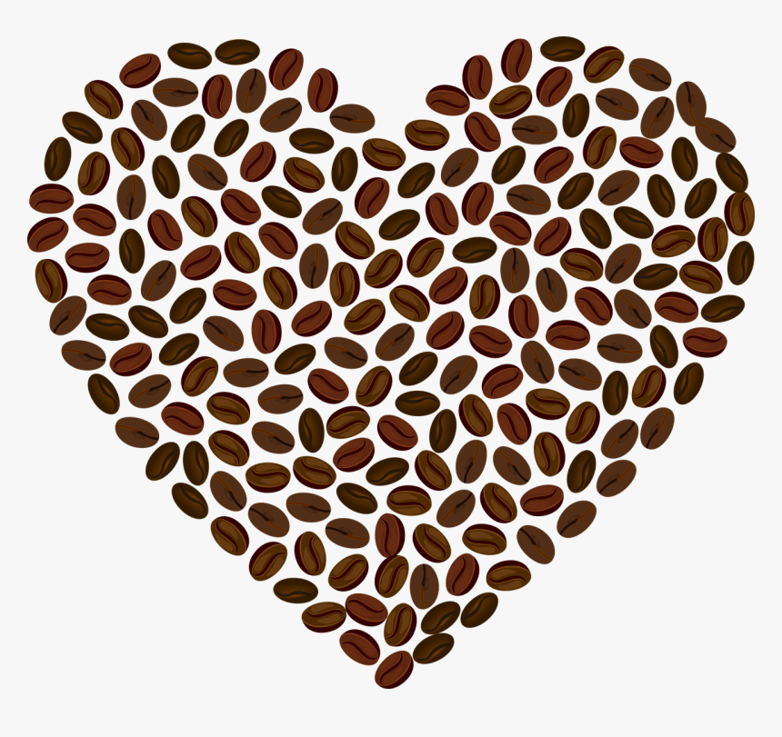 Honeycomb,heart,teacher - Coffee Beans Clip Art, HD Png Download, Free Download