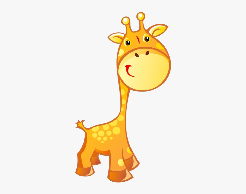 Baby Giraffe Giraffe Clip Art Giraffe Images - Cute Baby Giraffe Clipart, HD Png Download, Free Download