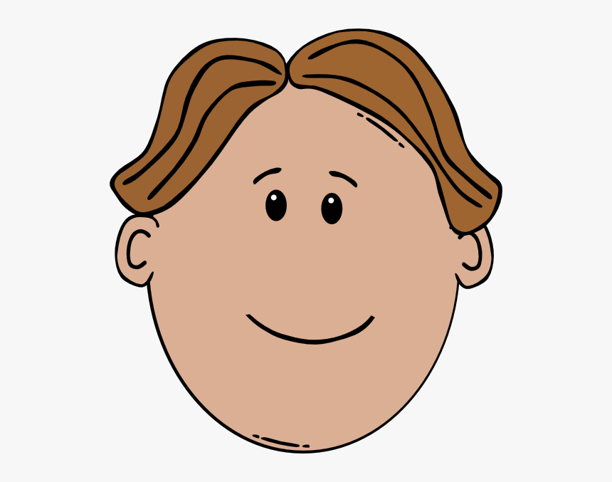 Boy Face Clip Art At Clker - Boy Face Clipart, HD Png Download, Free Download