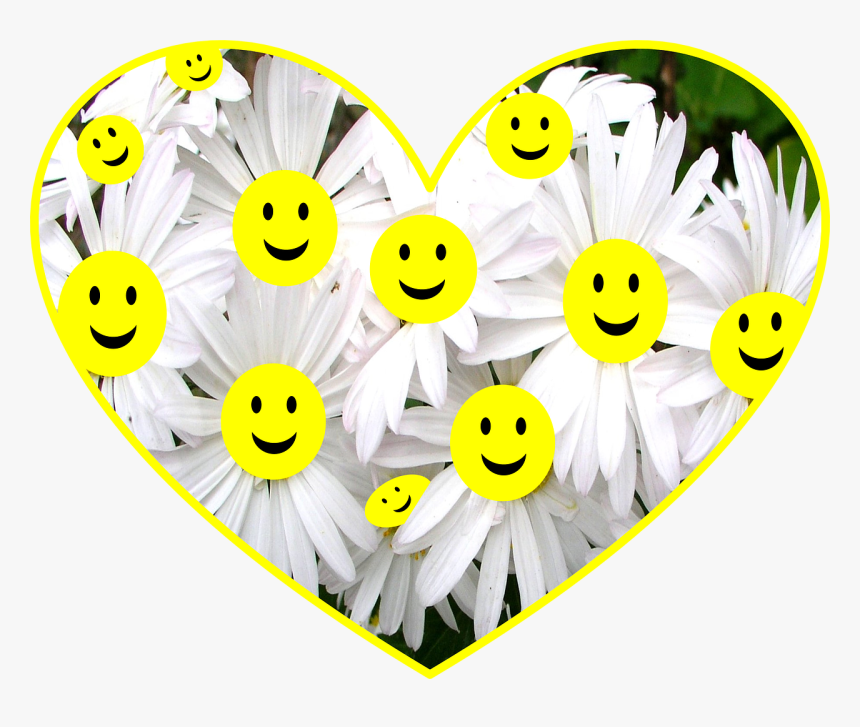 Happy Face Flowers, HD Png Download, Free Download