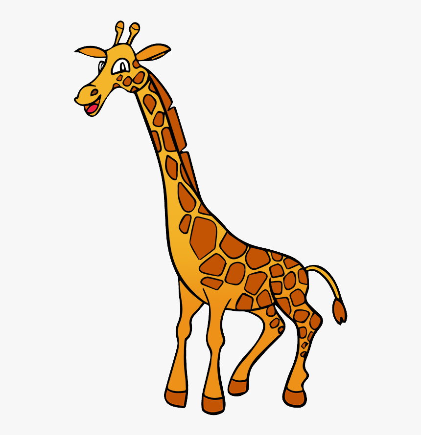 Collection Of Free Giraffe Drawing Pencil Download - Giraffe Clipart, HD Png Download, Free Download