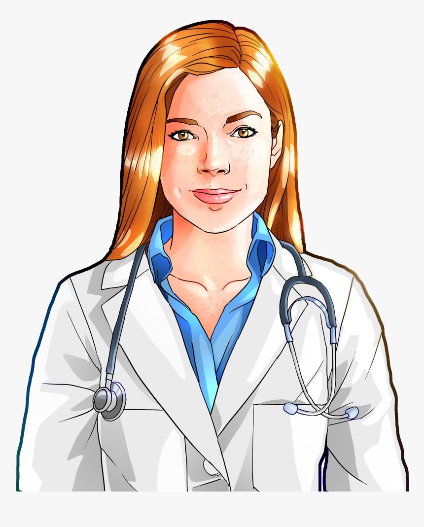Girl Doctor Png Transparent - Girl, Png Download, Free Download