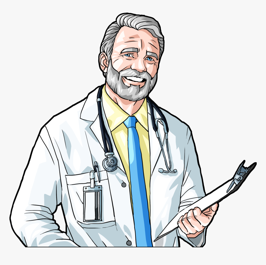 Transparent Doctor - Cartoon, HD Png Download, Free Download