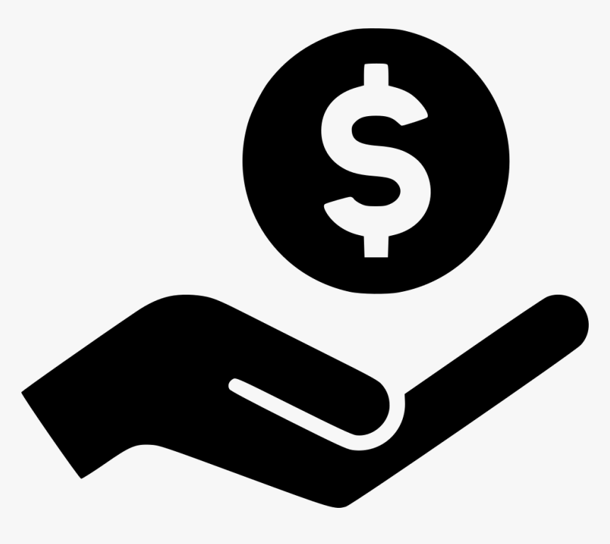 Hand Dollar - Hand Dollar Icon Png, Transparent Png, Free Download
