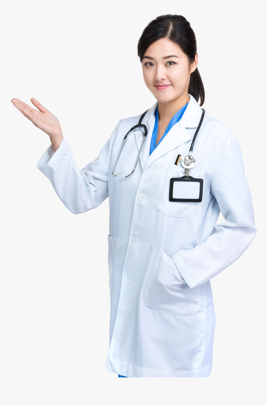 And Physician Hebei Chinese Doctor Of University Clipart - Doctor Suit Png Girl, Transparent Png, Free Download