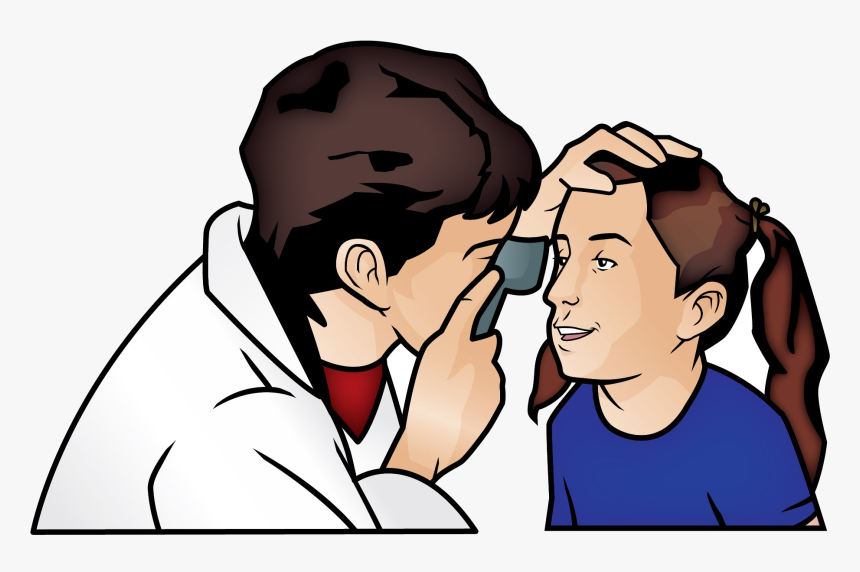 Doctor Eye Doctor Clipart Kid Transparent Png - Eye Test Clipart, Png  Download - kindpng