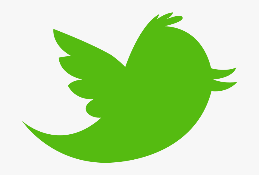 Twitter Logo Png Green - Circle Twitter Logo Png, Transparent Png, Free Download