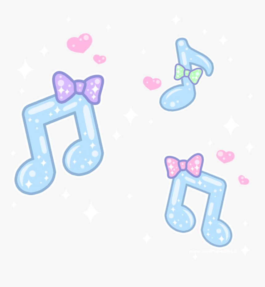 Musical Note Musical Notation Drawing - Kawaii Cute Music Notes, HD Png Download, Free Download