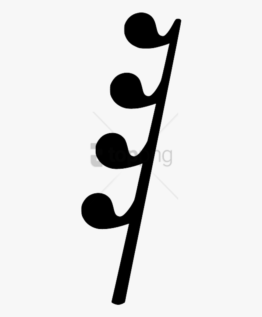 Free Png Music Notes Symbols Png Png Image With Transparent - Music 32nd Rest, Png Download, Free Download