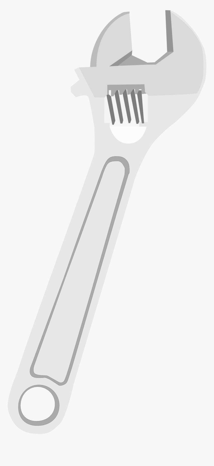 Spanner Png Transparent Images - Adjustable Wrench Clipart, Png Download, Free Download
