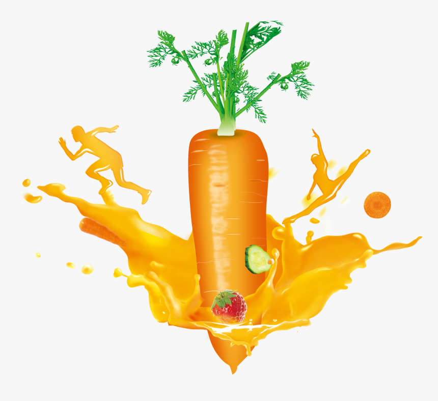 Carrots Png Stem - Carrots Juice Clip Art, Transparent Png, Free Download