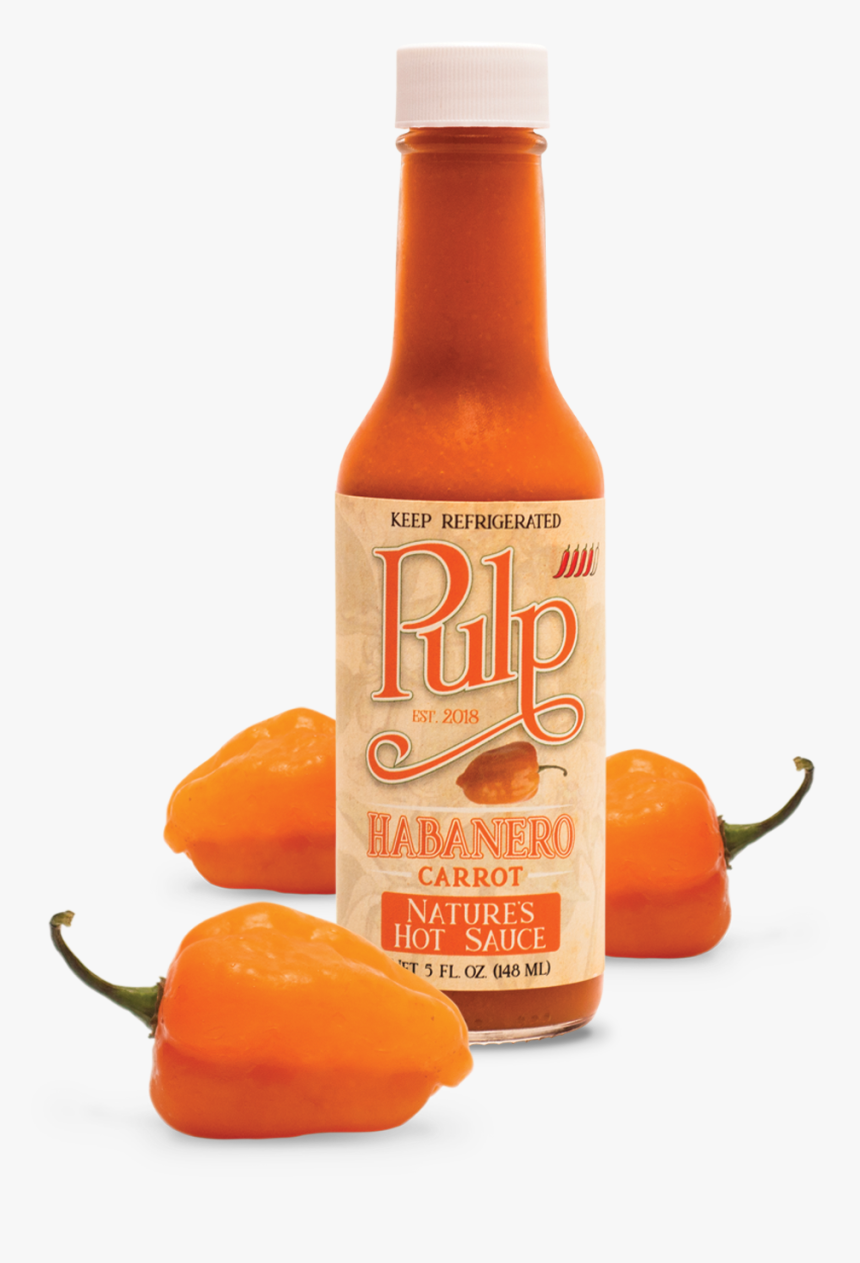 Pulp Hot Sauce Habanero Carrot - Habanero Chili, HD Png Download, Free Download