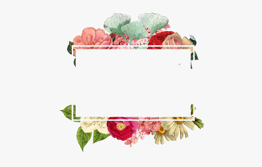 Flower Paper Logo - Flower Border Png Free, Transparent Png, Free Download