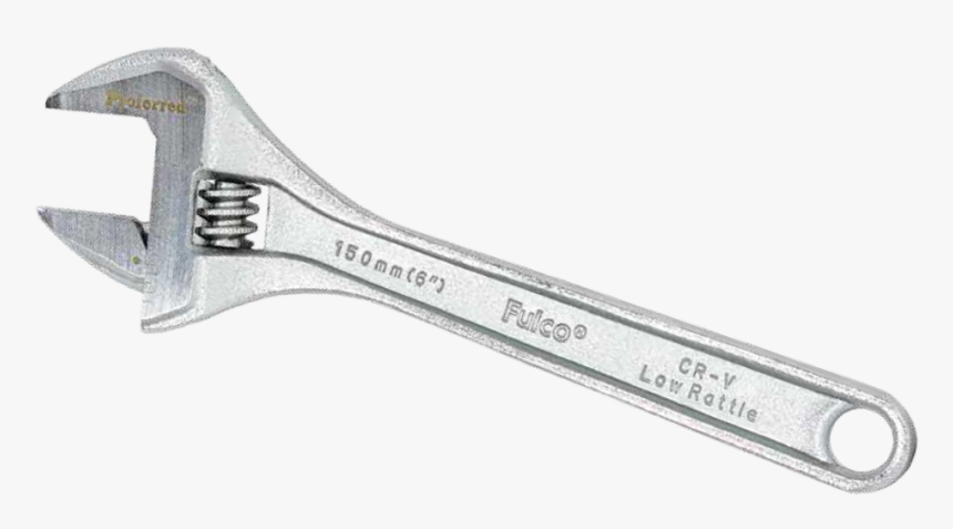 Transparent Monkey Wrench Png - Design Of Adjustable Spanner, Png Download, Free Download