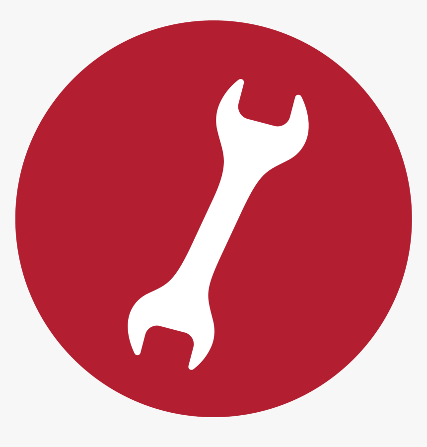 Tools Icon Red Png , Png Download - Red Wrench Icon Png, Transparent Png, Free Download