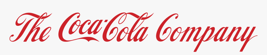 The Coca Cola Company Logo Png Transparent - Calligraphy, Png Download, Free Download