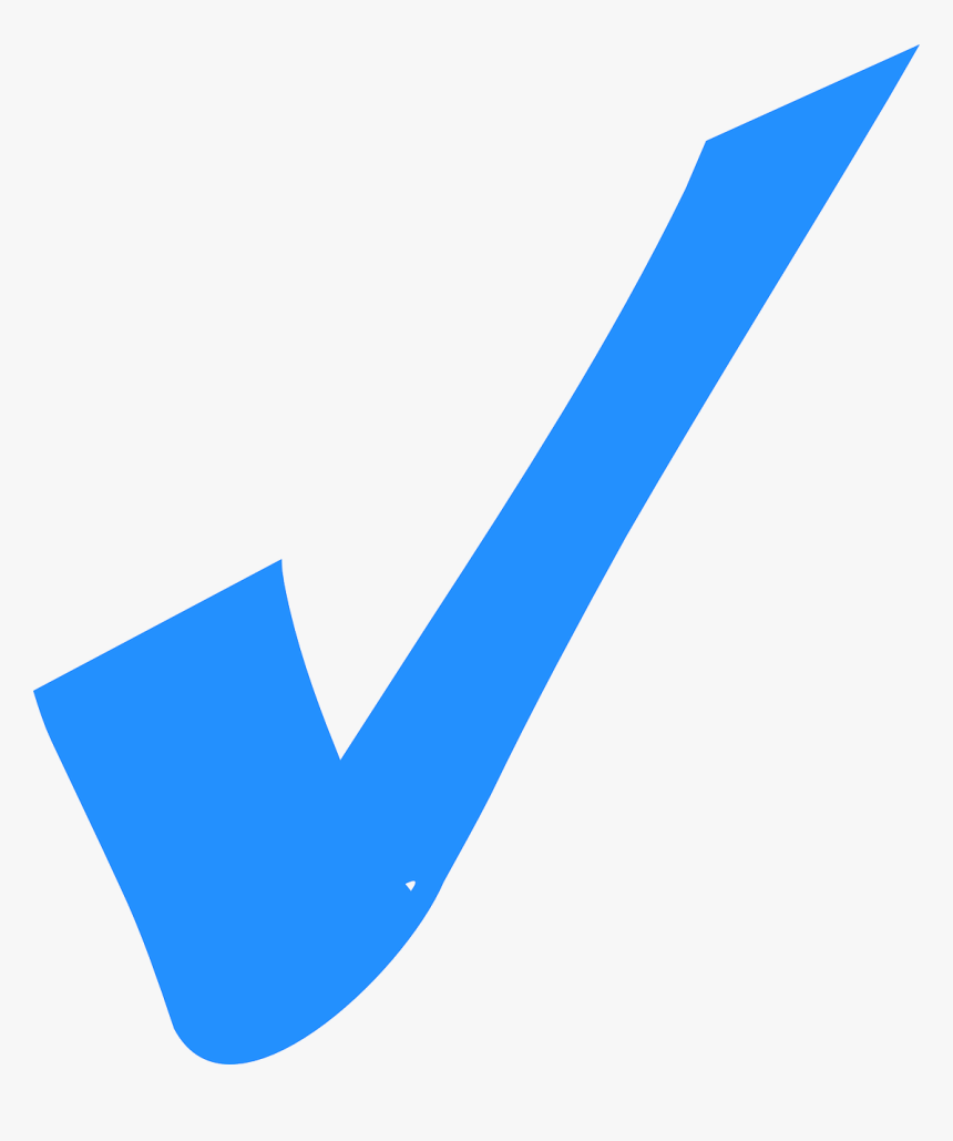 Green Tick Tick Mark Check Correct Choose Accurate - Correct In Blue, HD Png Download, Free Download