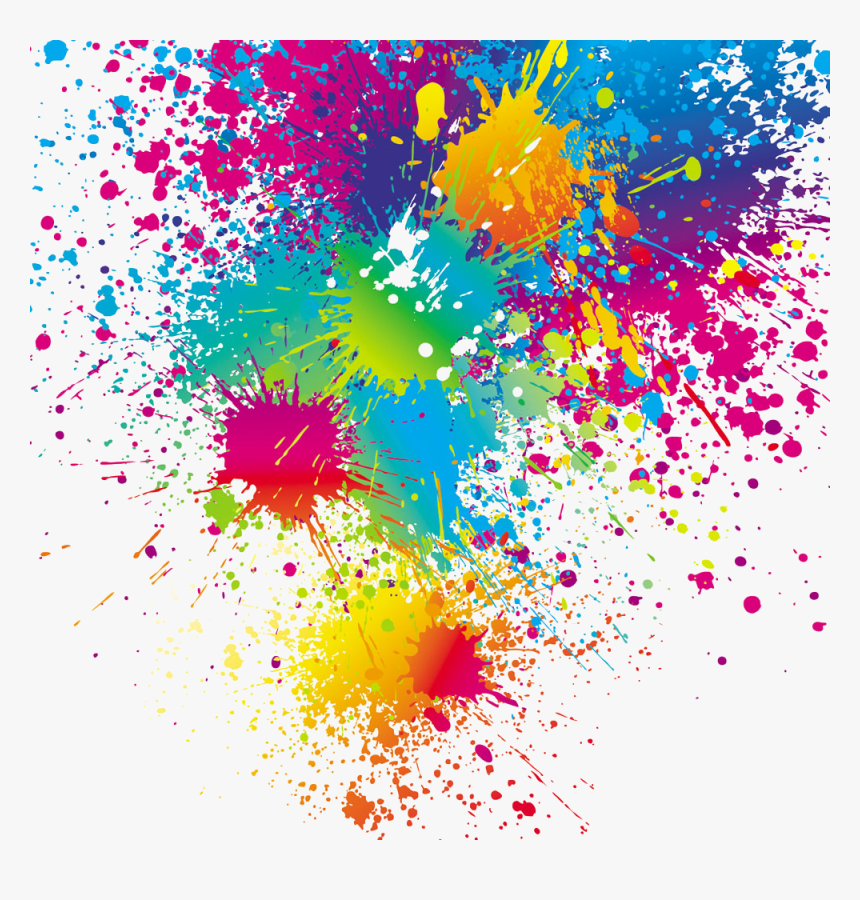 #paint #colorful #painting #splash #colorsplash #color - Fondos Coloridos De Manchas, HD Png Download, Free Download
