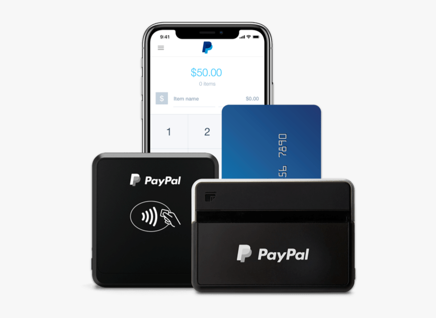 Paypal Credit Card Reader, HD Png Download, Free Download
