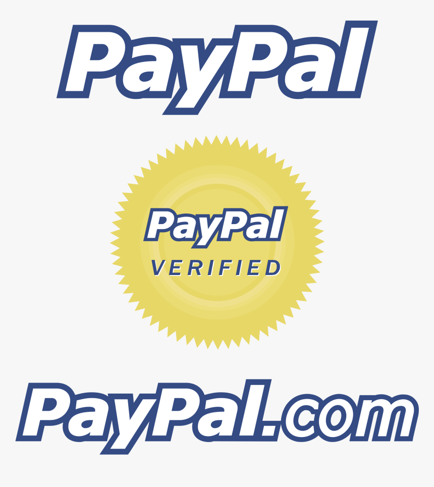 Paypal Logo Png Transparent - Paypal Verified Logo Vector, Png Download, Free Download
