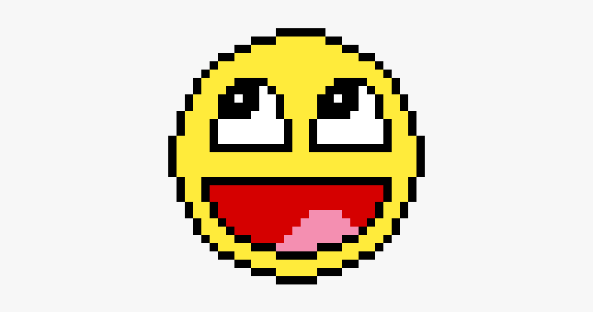 Epic Face Pixel Art, HD Png Download, Free Download