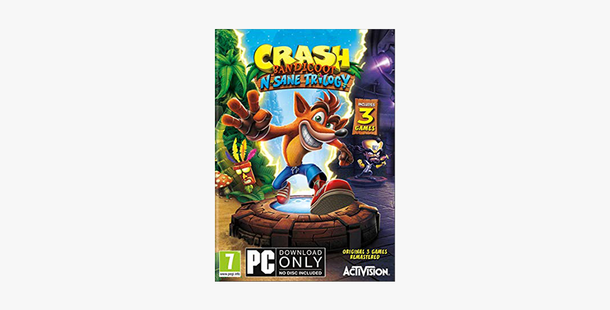 Crash Bandicoot N Sane Trilogy Trainer, HD Png Download, Free Download