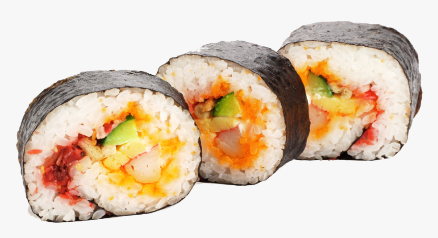 California Roll Gimbap Sashimi Sushi Off The Hook - Clear Japanese Food Transparent Background, HD Png Download, Free Download