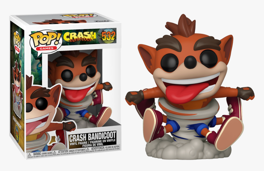 Crash Bandicoot Funko Pop, HD Png Download, Free Download