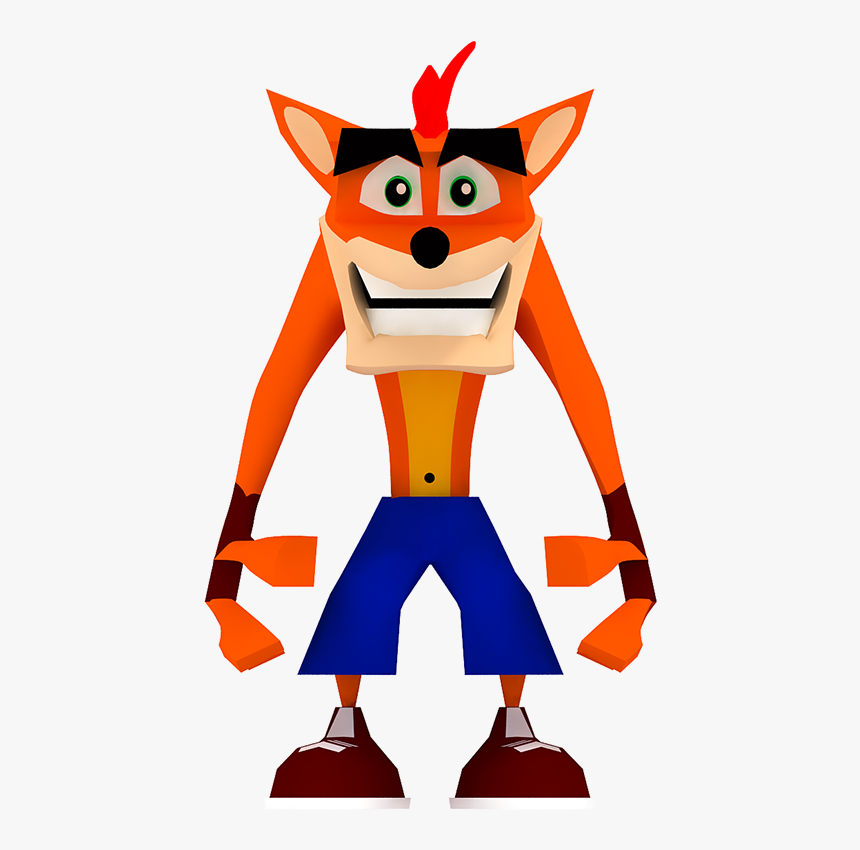 Crash Bandicoot First Design, HD Png Download, Free Download