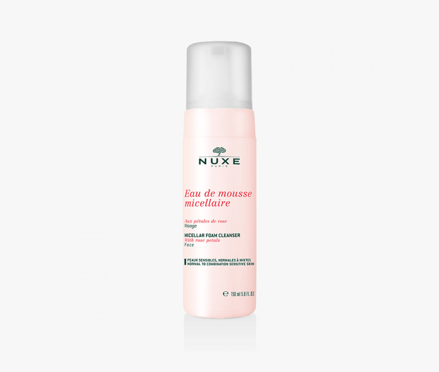 Nuxe Micellar Foaming Cleanser With Rose Petals 150ml"
 - Nuxe, HD Png Download, Free Download