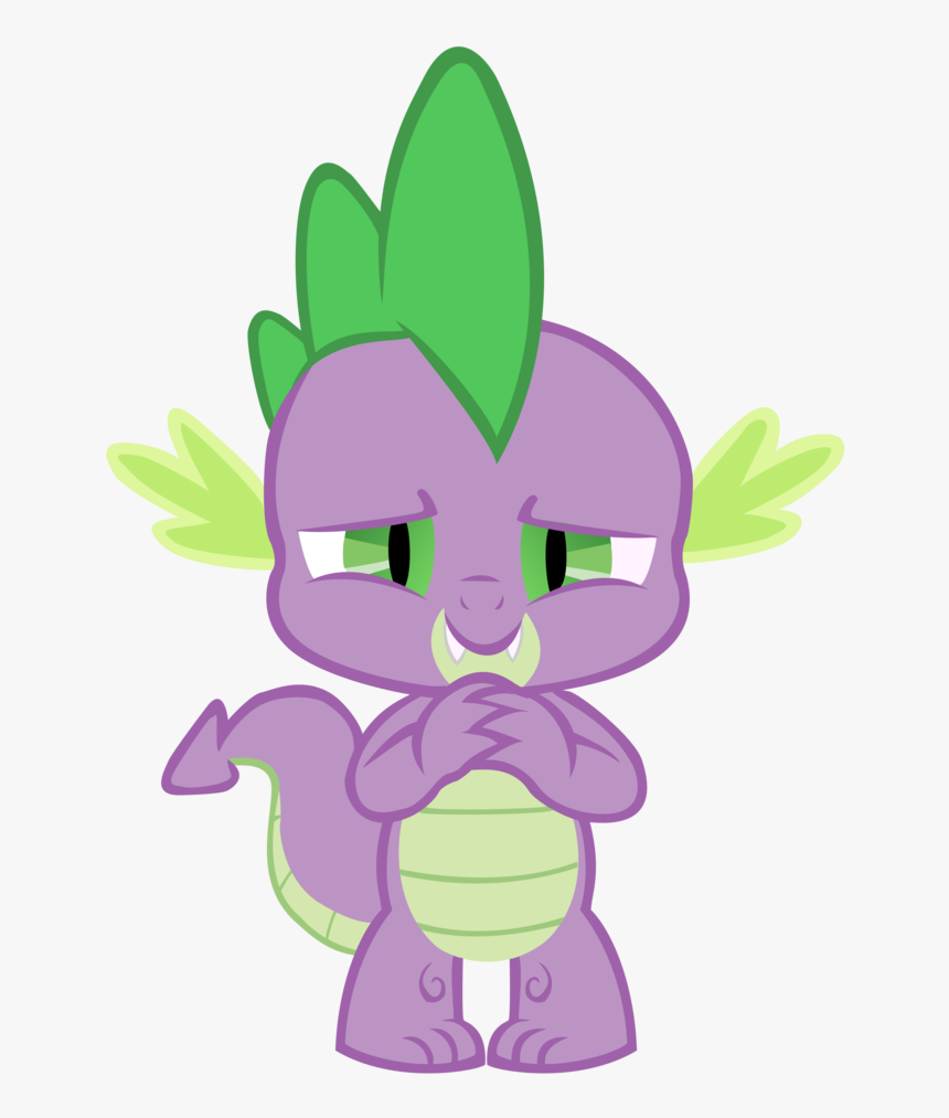 Spike Is Proud Vector By Kyute-kitsune - My Little Pony Spike Back, HD Png Download, Free Download