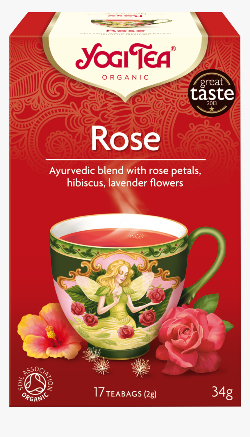 Yogi Tea Rose Hibiscus, HD Png Download, Free Download