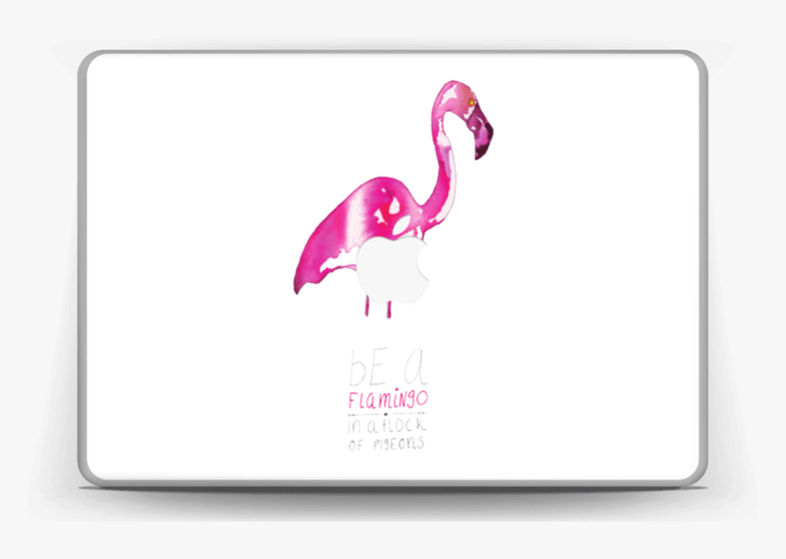 Be A Flamingo Skin Macbook Pro 13” - Greater Flamingo, HD Png Download, Free Download